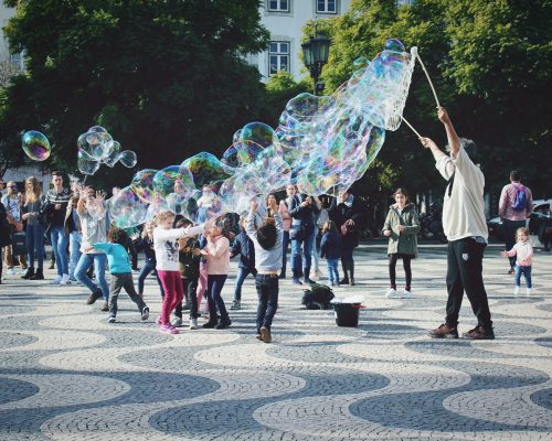 pokaz baniek mydlanych