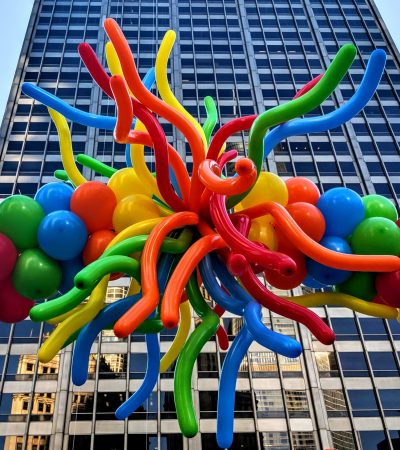 urodzinowa brama z balonow